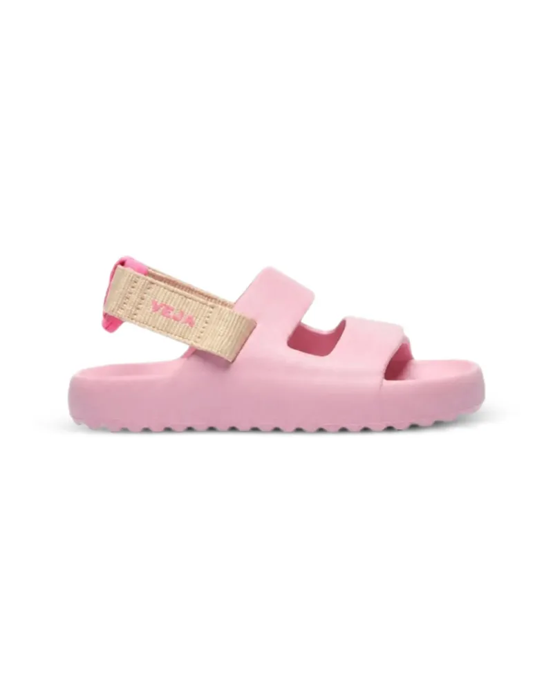VEJA Mini Etna Lite Touch-strap Sandals Pink
