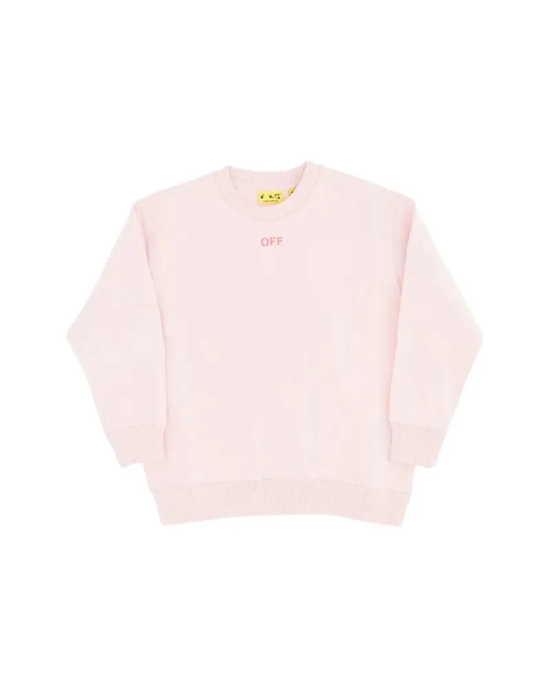 OFF-WHITE Crew Neck Sweatshirt Pink