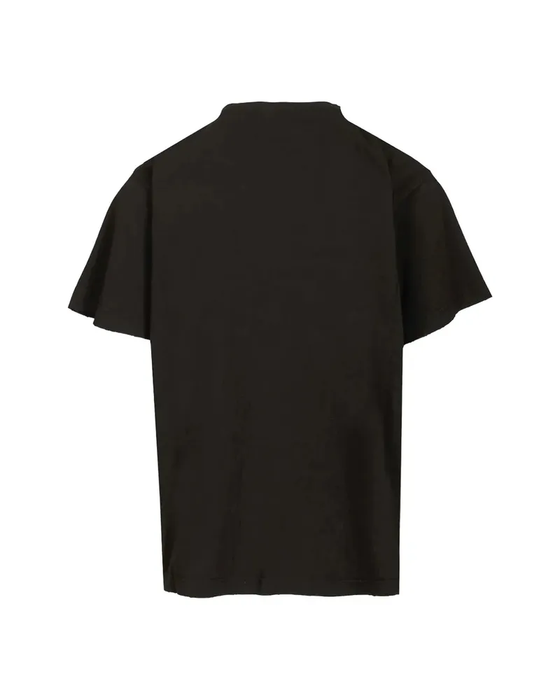 Balenciaga Paris Thunderstorm Printed T-shirt Black