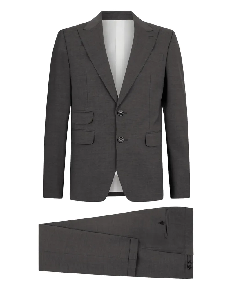 Dsquared2 London Flap-pockets Suit Grey