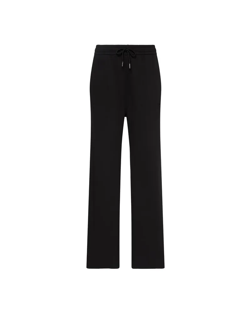 Calvin Klein Drawstring Wide-leg Track Pants Black