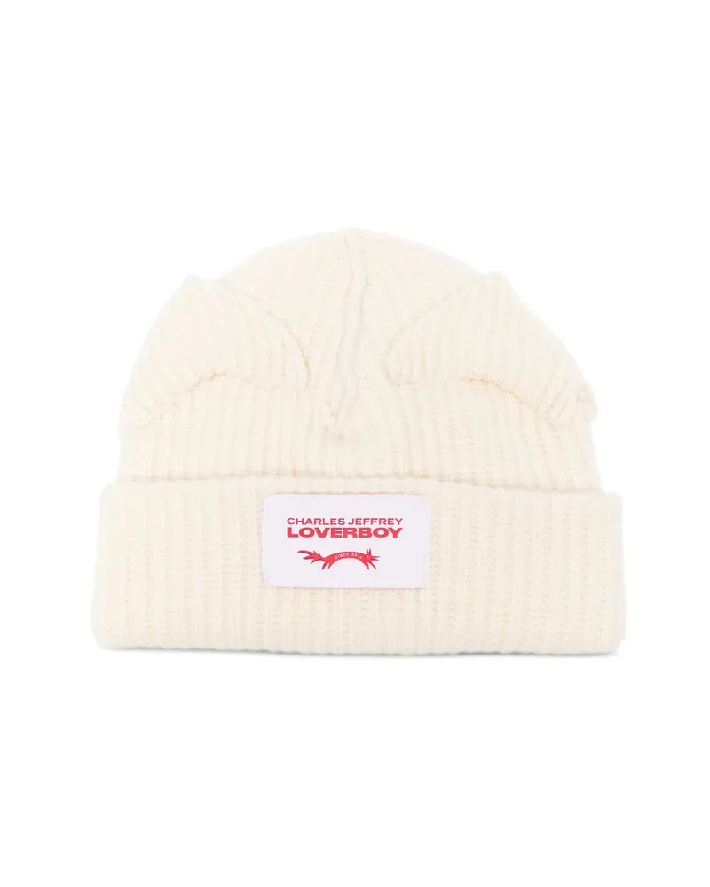 Charles Jeffrey Loverboy Ears Beanie Neutrals