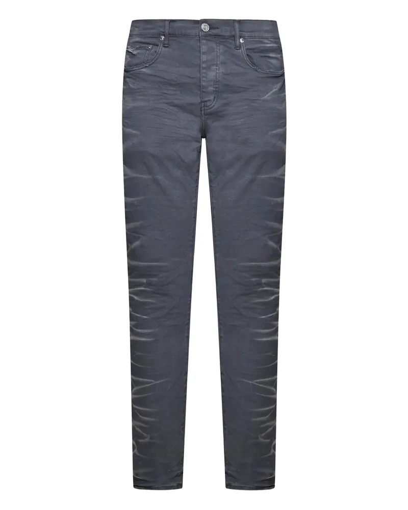 PURPLE BRAND CHARCOAL FADED SIDE SEAM "Grey Grey