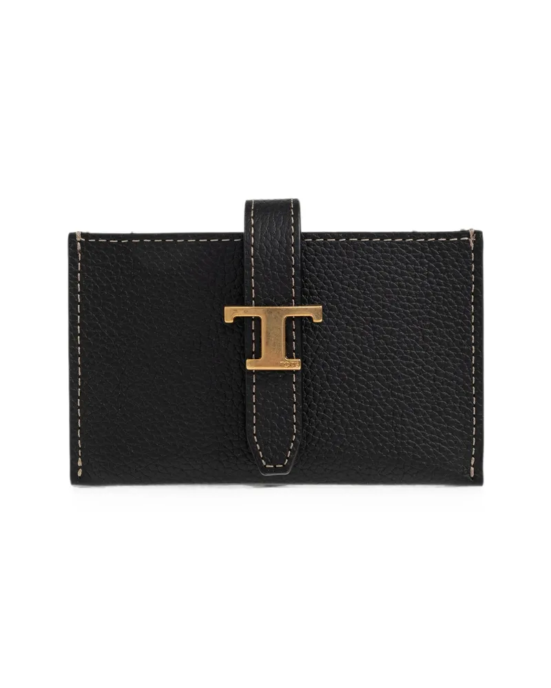 TOD'S Leather Wallet Black