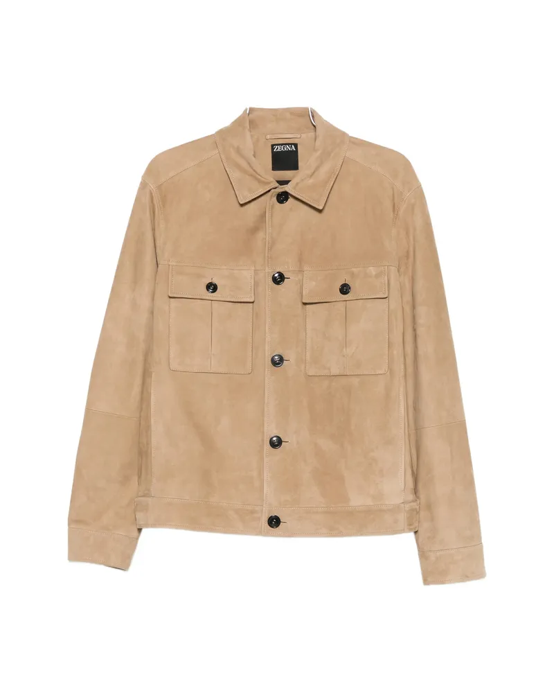 Ermenegildo Zegna Pocket Jacket Neutrals