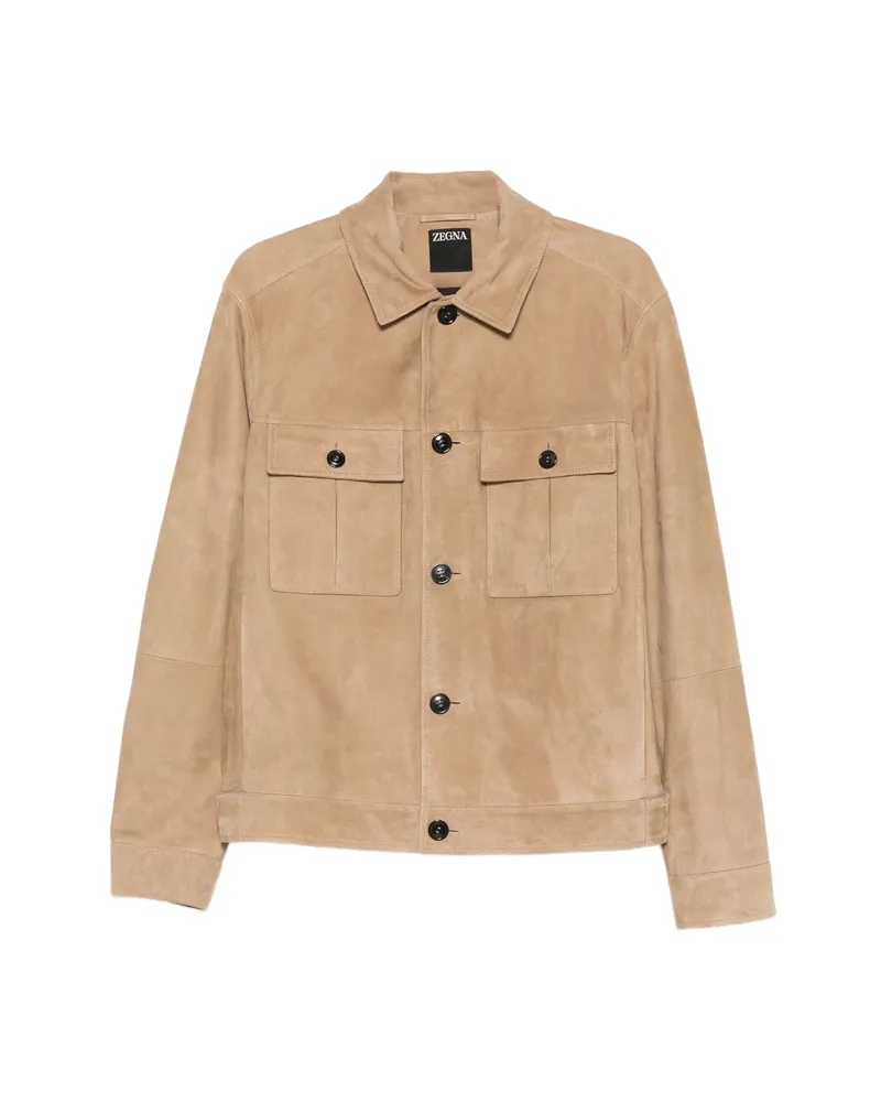 Ermenegildo Zegna Pocket Jacket Neutrals