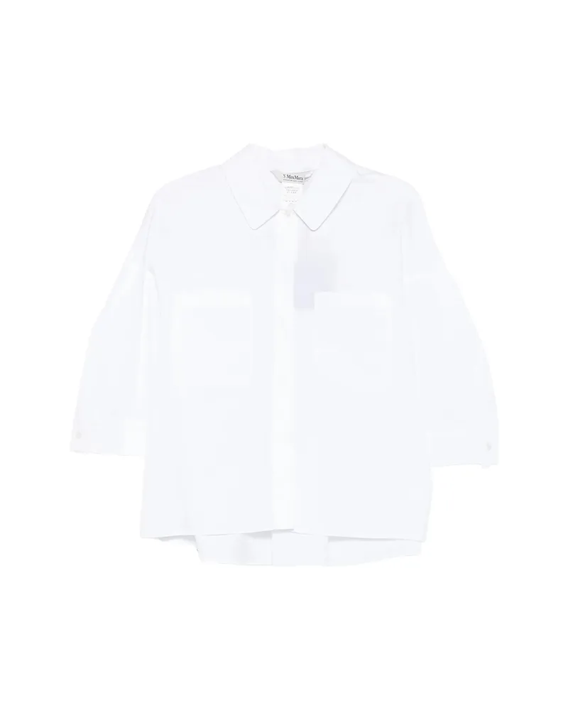 Max Mara Chest-pockets Shirt White