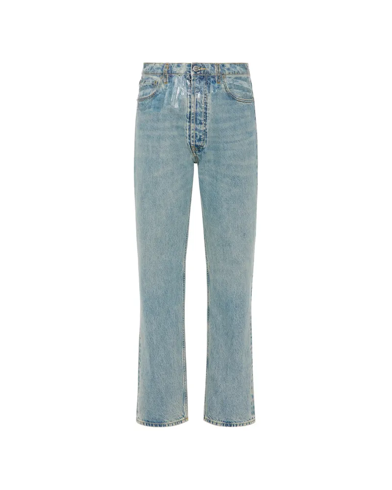 Maison Margiela Belt-loops Jeans Blue