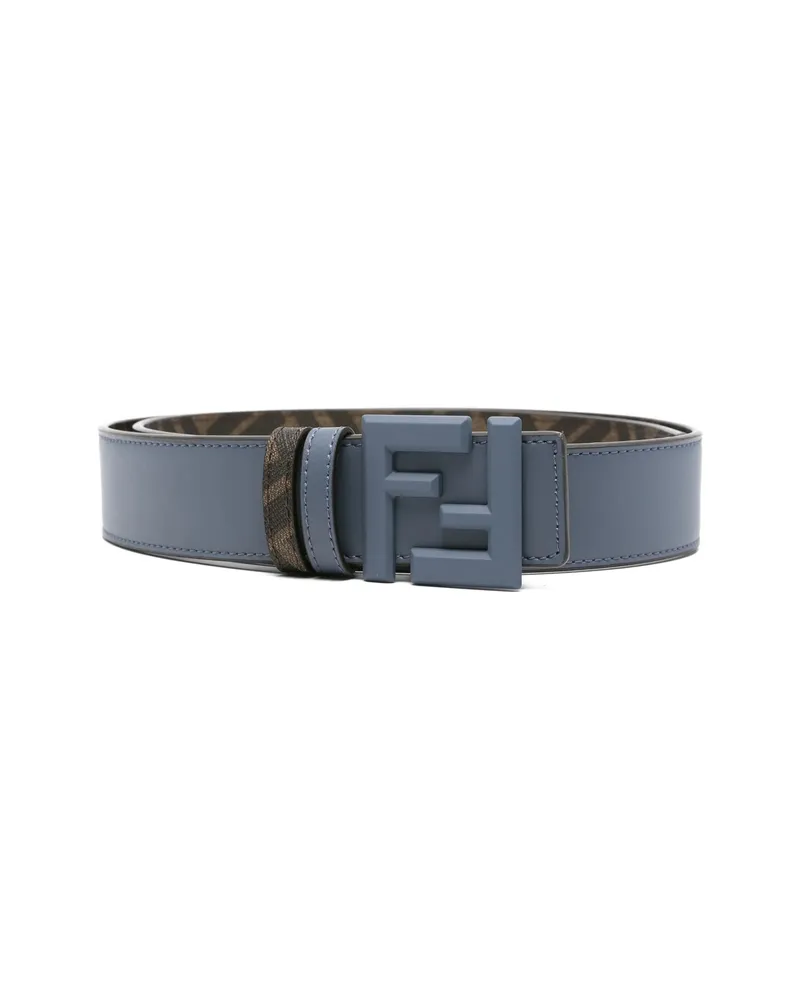 Fendi FF Squared Buckle Belt Brown