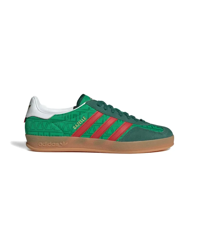 adidas Gazelle Lace-up Sneakers Green