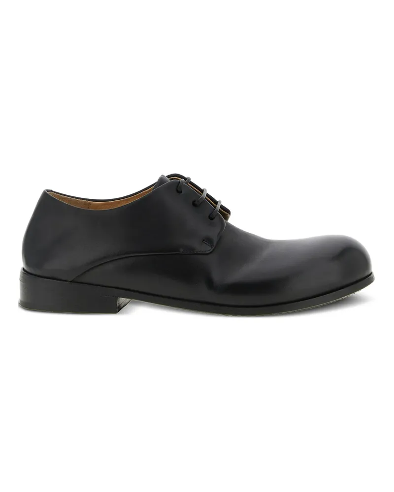 Marsèll Rounded Toe Derby Shoes Black