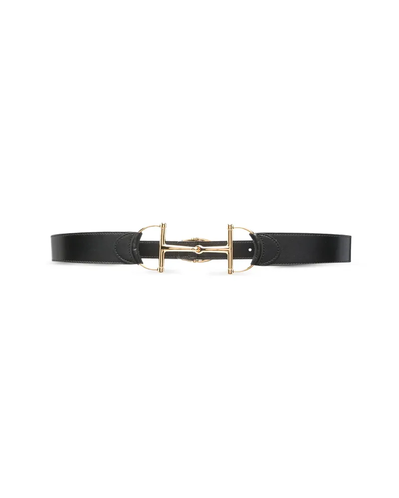 Gucci Horsebit Buckle Belt Black