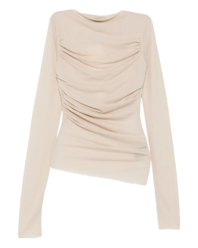 Soeur Gaia Gathered Top Neutrals