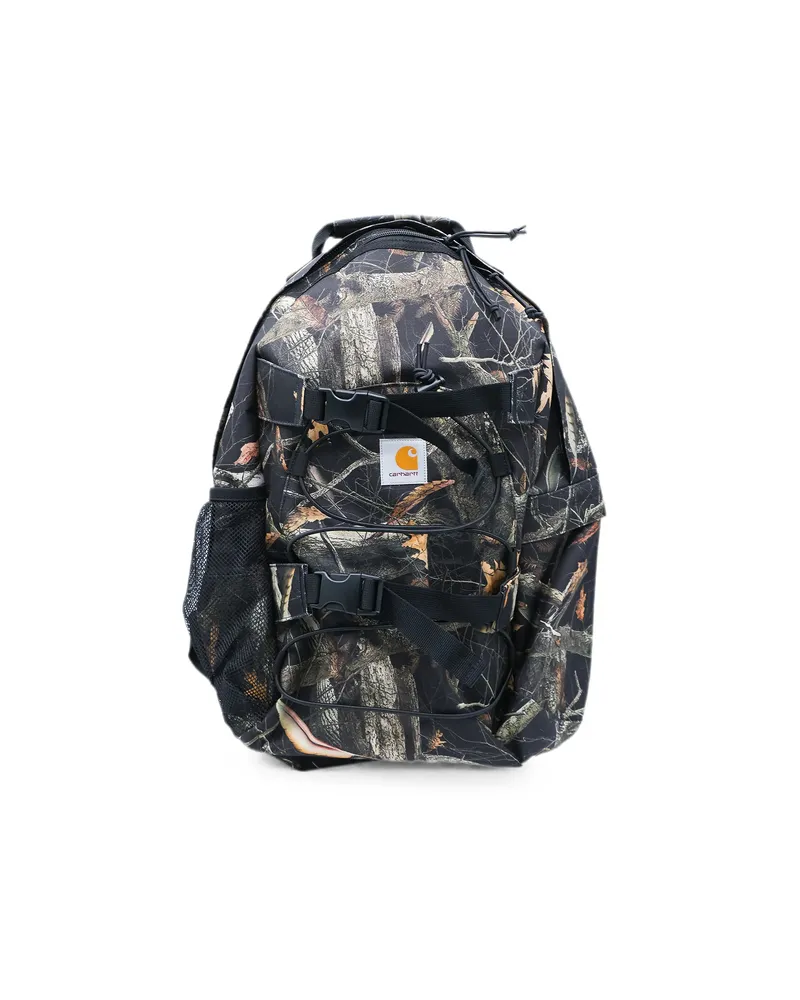 Carhartt WIP Camouflage-print Buckle-fastening Backpack Black