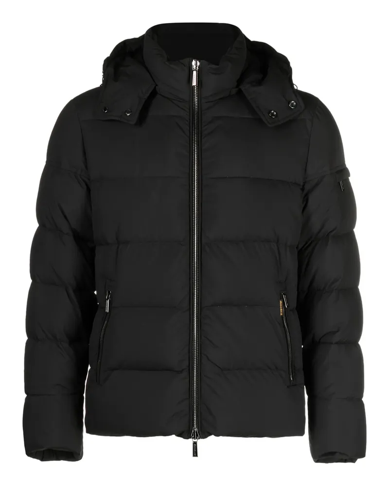 MOORER Long Sleeve Padded Jacket Black
