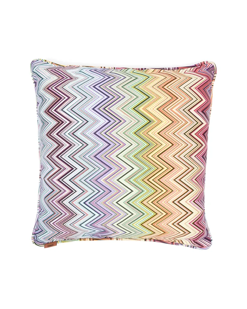 Missoni Home Zig-zag Cushion Blue