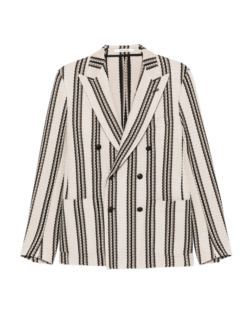 Tagliatore Double-breasted Blazer Neutrals