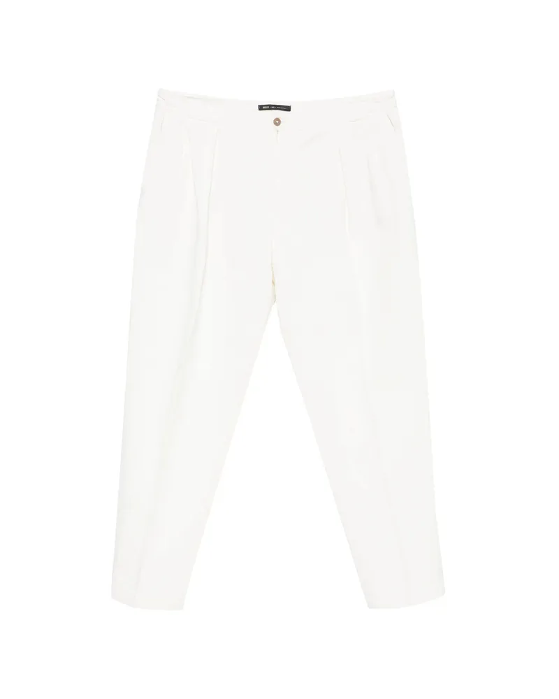 Briglia 1949 Portobello Pleated Trousers White