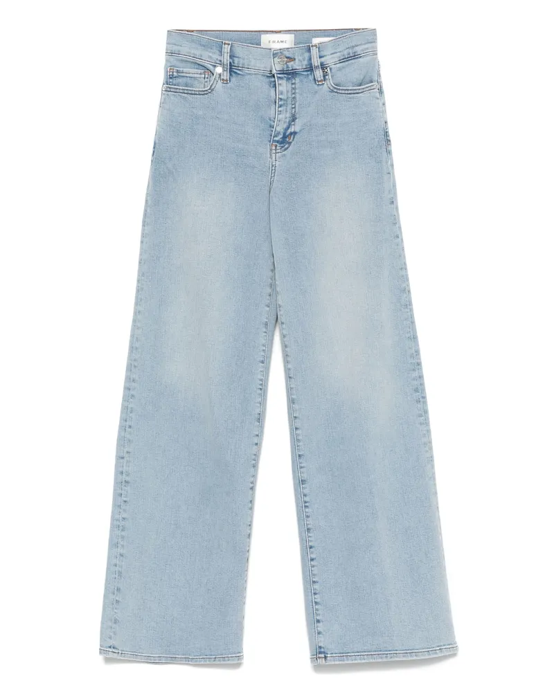 Frame Denim Wide-leg Jeans Blue