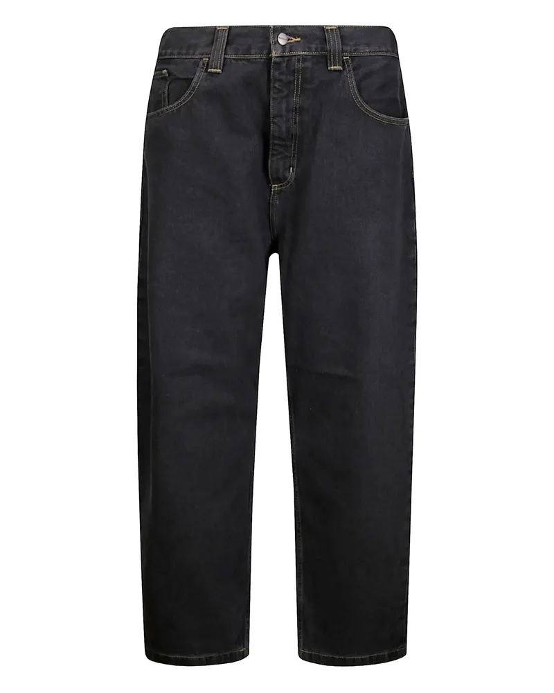 Carhartt WIP Brandon Stone-washed Jeans Black