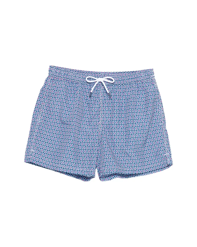 Fedeli Madeira Swim Shorts Blue