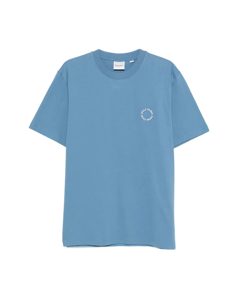 Daily Paper Crew-neck T-shirt Blue
