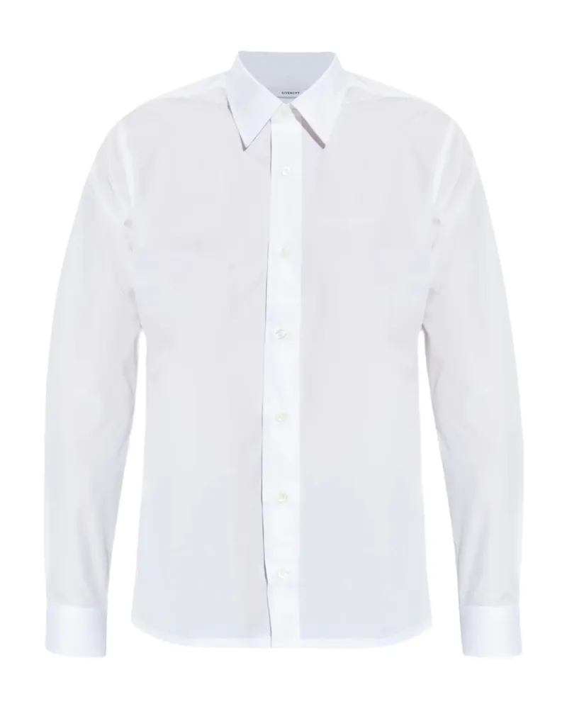 Givenchy Logo Slim-fit Shirt White