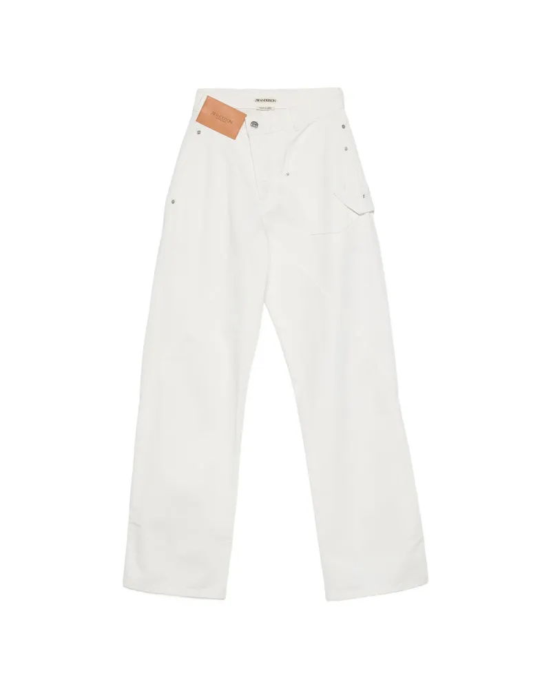 J.W.Anderson Pocket Jeans White