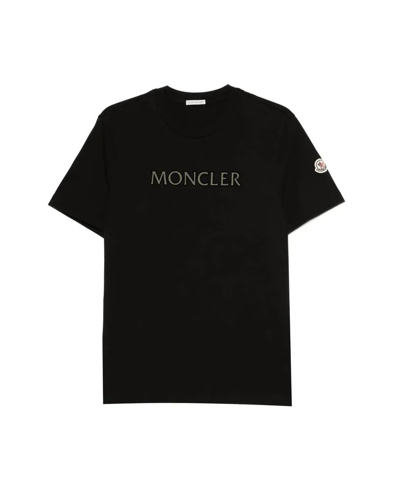 Moncler Cotton Logo T-shirt Black