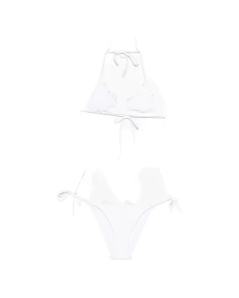 Ermanno Scervino Lace-tie Bikini White