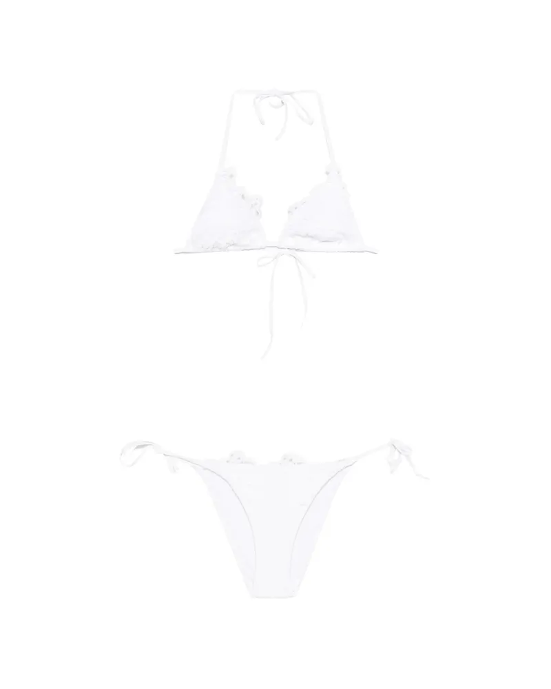 Ermanno Scervino Lace-tie Bikini White