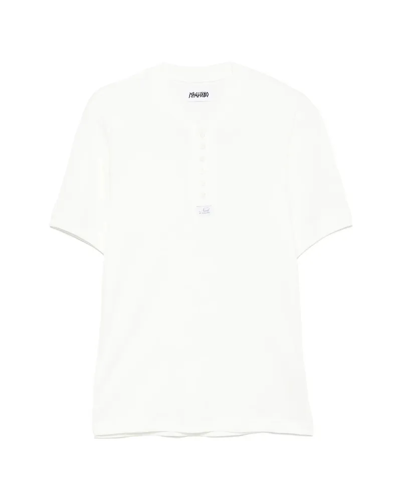 Magliano Nudo Serafino Button-up T-shirt White