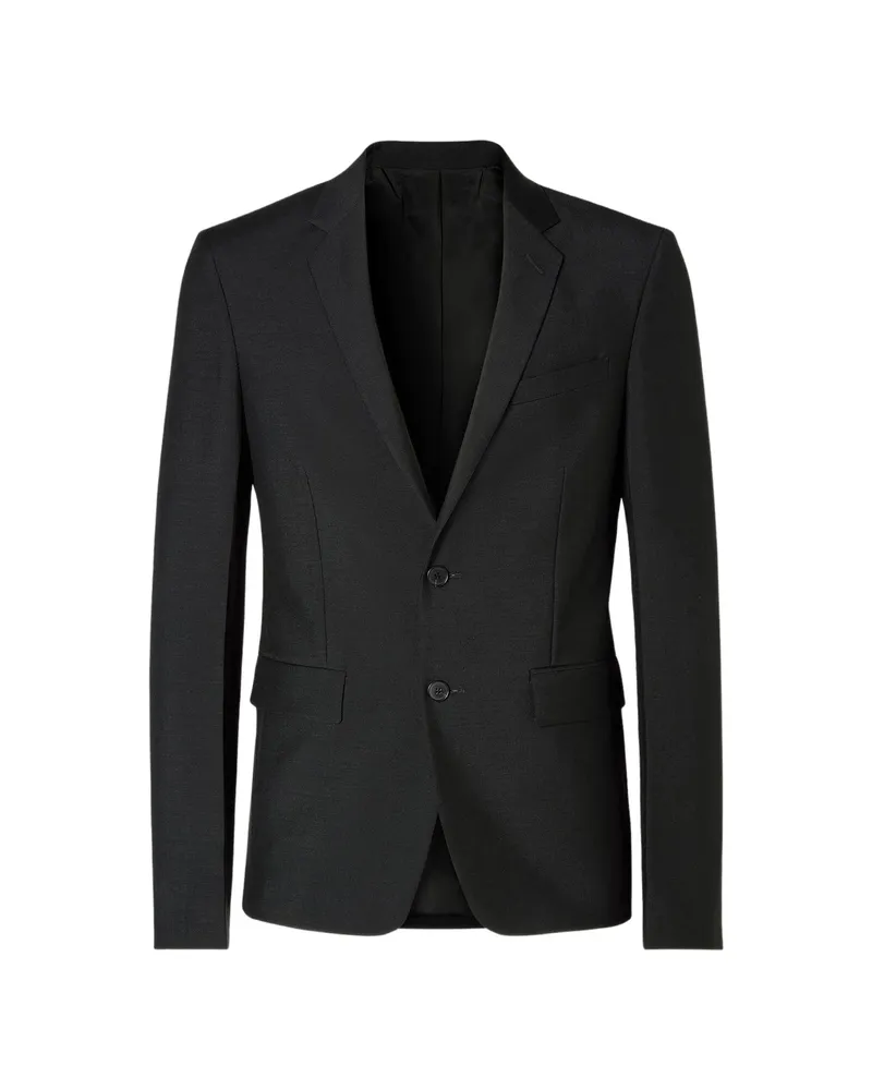 Fendi Single-breasted Jacket Black