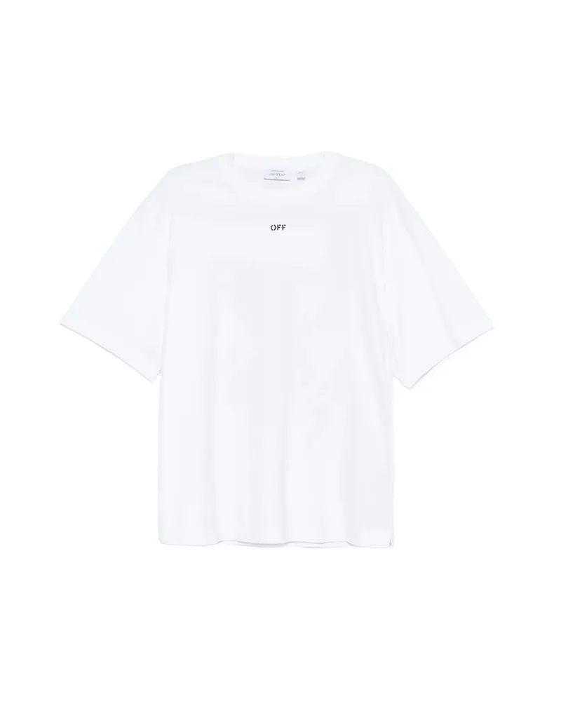 OFF-WHITE Short-sleeve T-shirt White