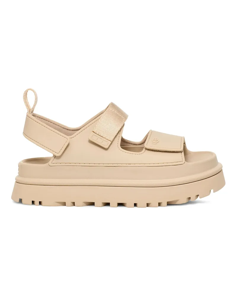 UGG GoldenGlow Flatform Sandals Neutrals
