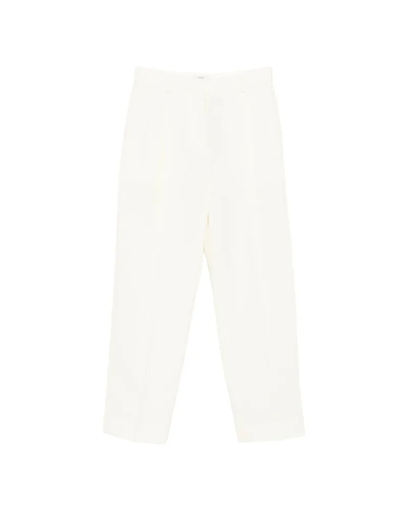 Totême Panelled Trousers White