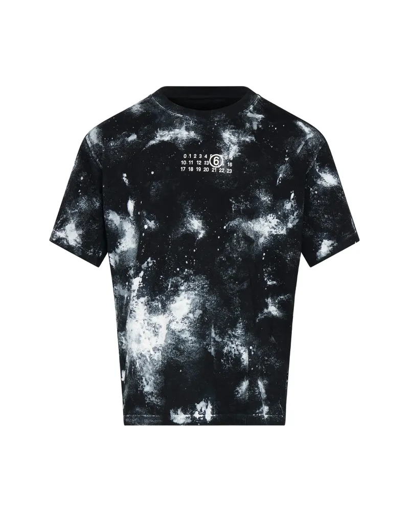 Maison Margiela Paint Jersey T-shirt Black