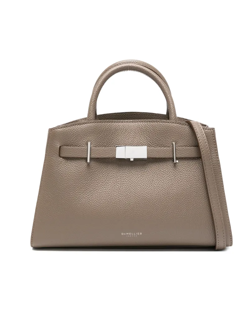 DeMELLIER Small Hudson Top-handle Tote Bag Brown