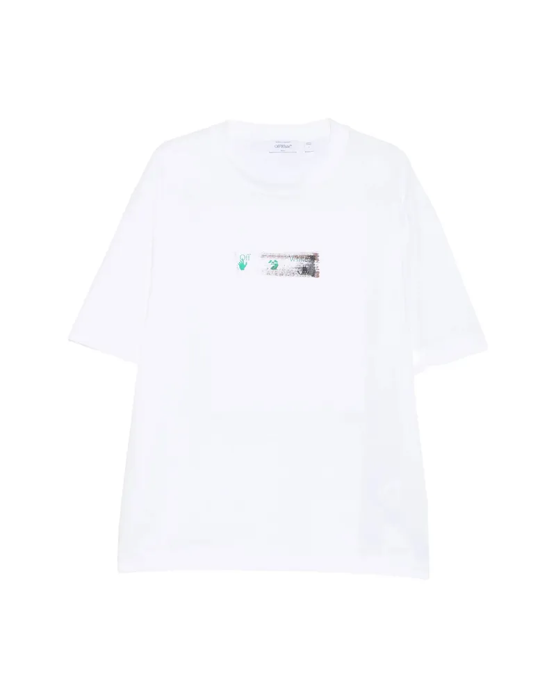OFF-WHITE Off-white Inked Narciso Skate T-shirt White