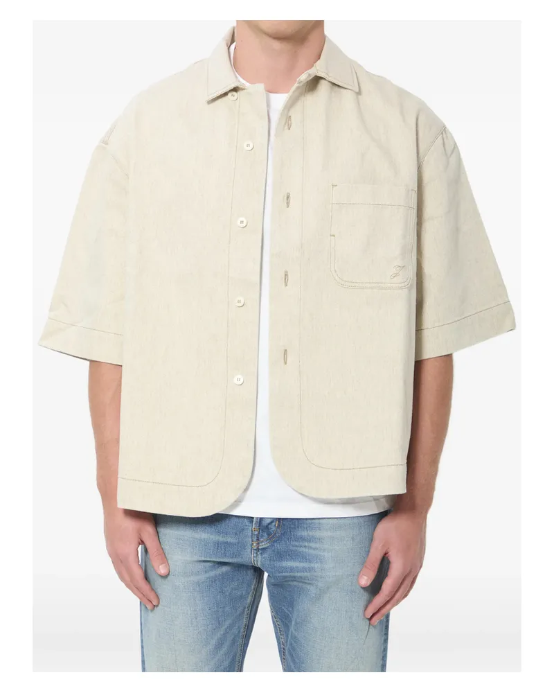 Jacquemus Pocket Shirt Neutrals