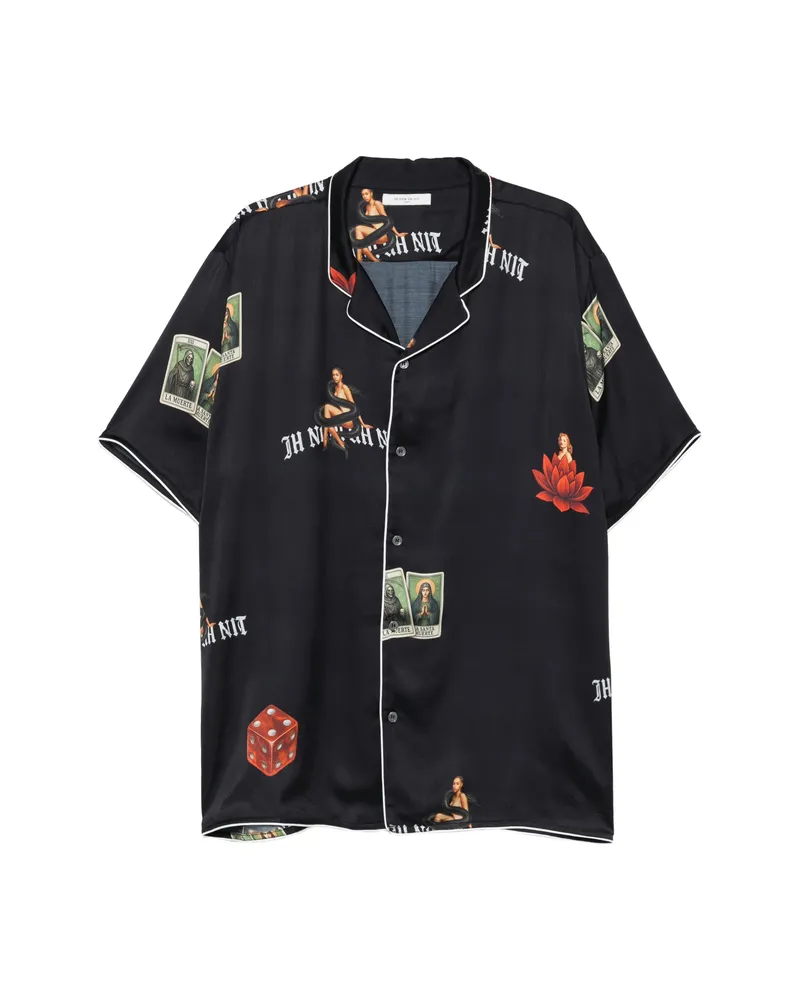 IH NOM UH NIT Printed Shirt Black