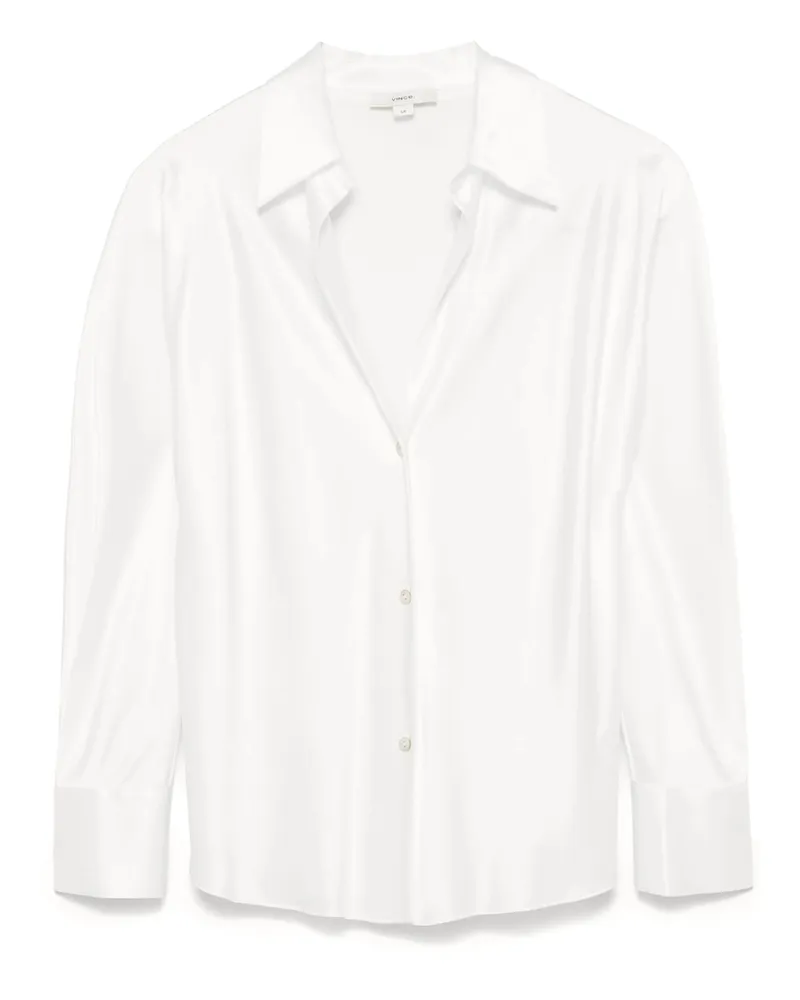 Vince Satin Shirt White