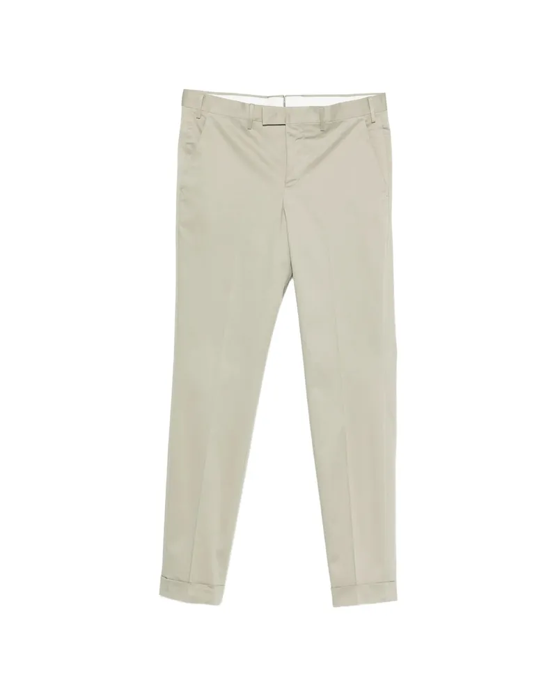 PT TORINO Cuffed Trousers Green