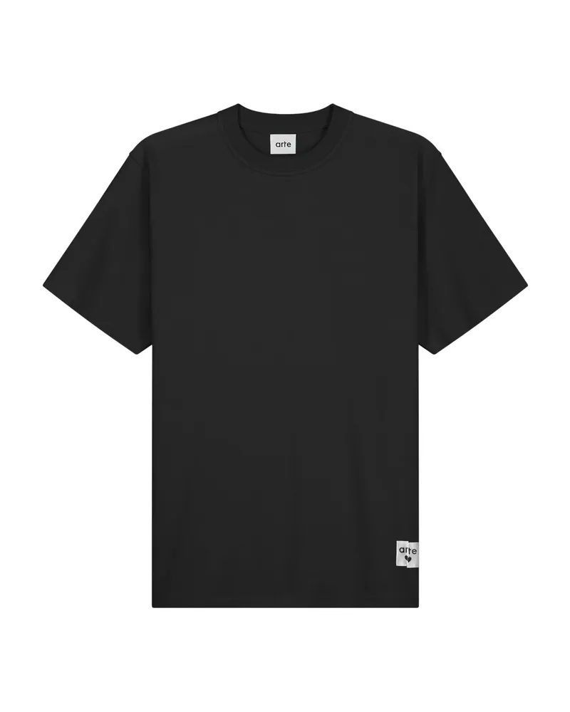 Arte Antwerp Crew-neck T-shirt Black