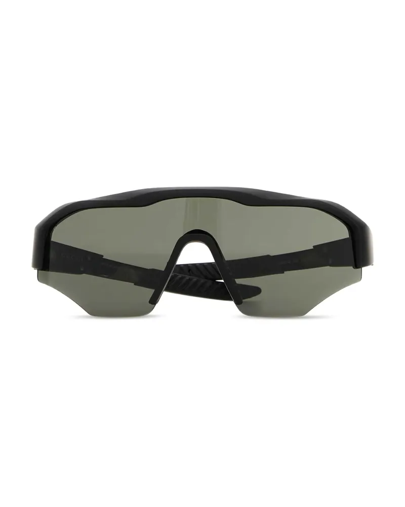 Gucci Shield-frame Sunglasses Black
