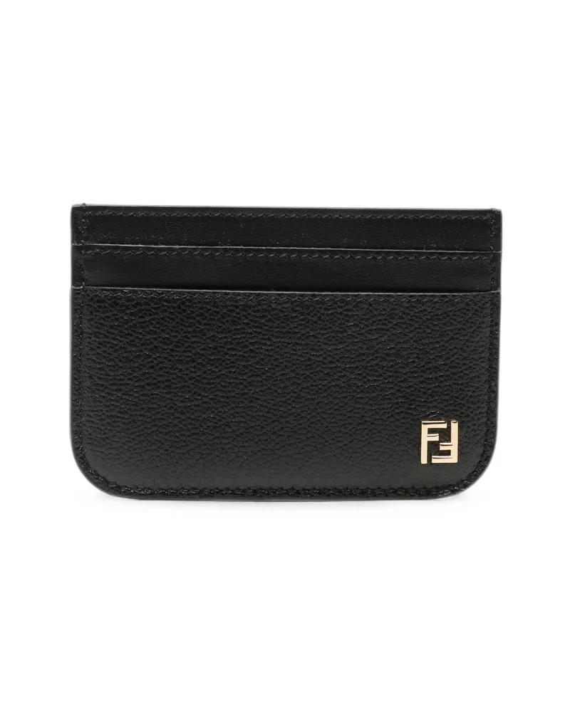 Fendi FF-plaque Wallet Black