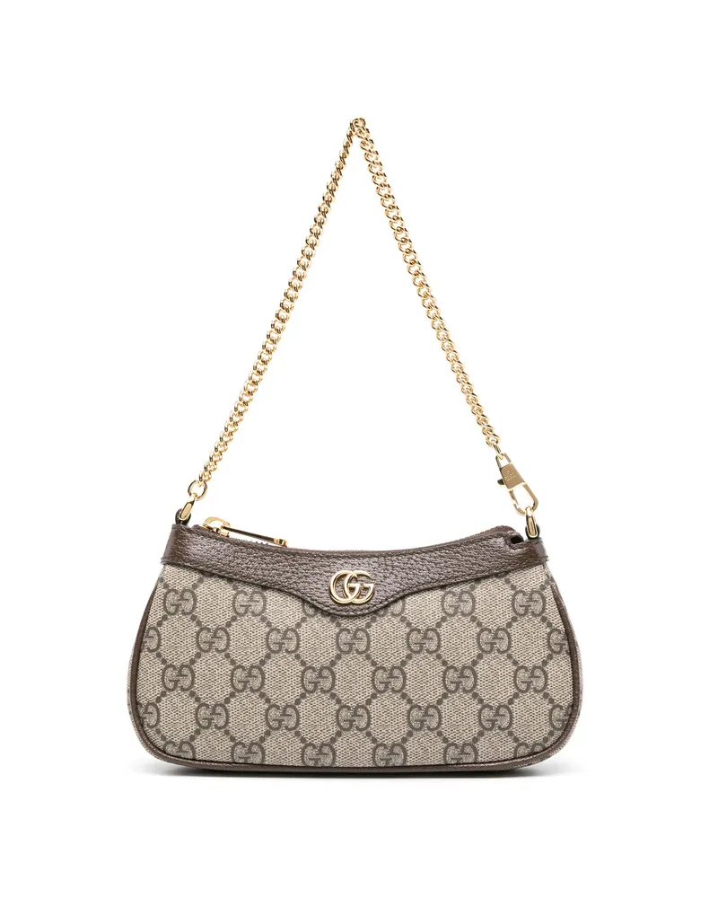 Gucci Mini Ophidia Shoulder Bag Neutrals
