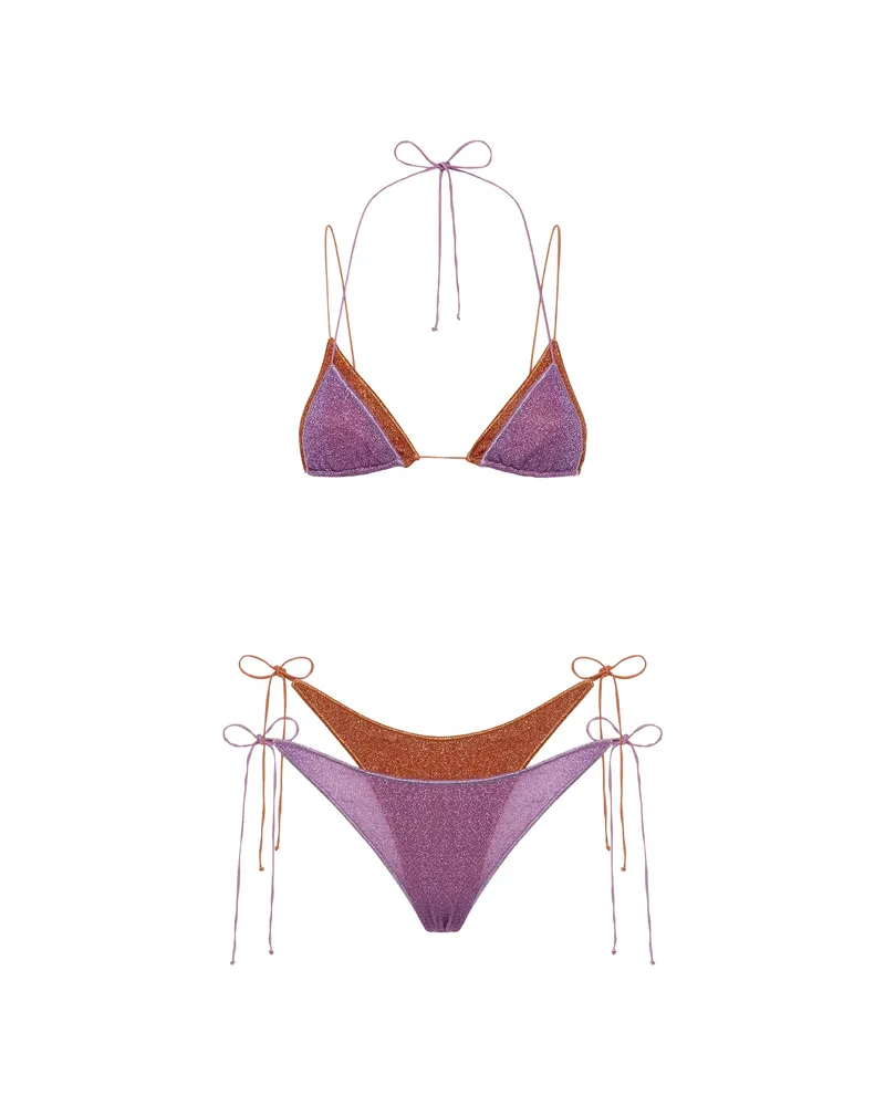 Oséree Lumiere Double Bikini Purple