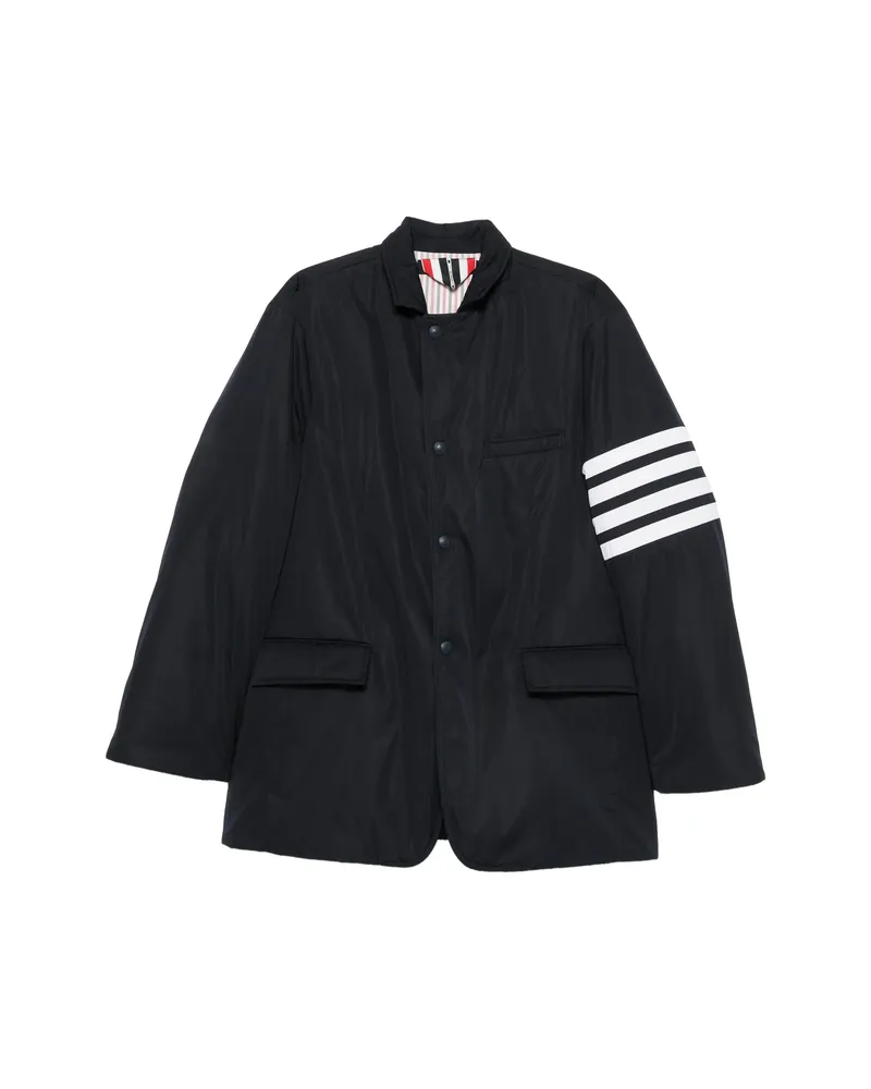 Thom Browne Flap-pocket Stripe Jacket Blue