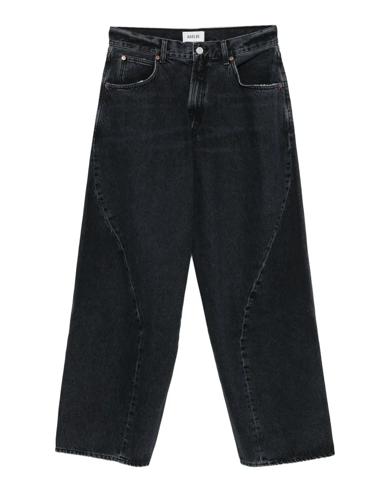AGOLDE Panelled Jeans Black